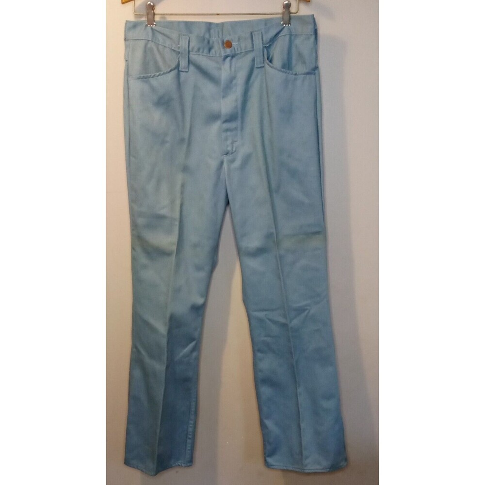 Vintage‎ Sears Jeans Joint 70’s Bell Bottoms Light Denim Size 34 Medium